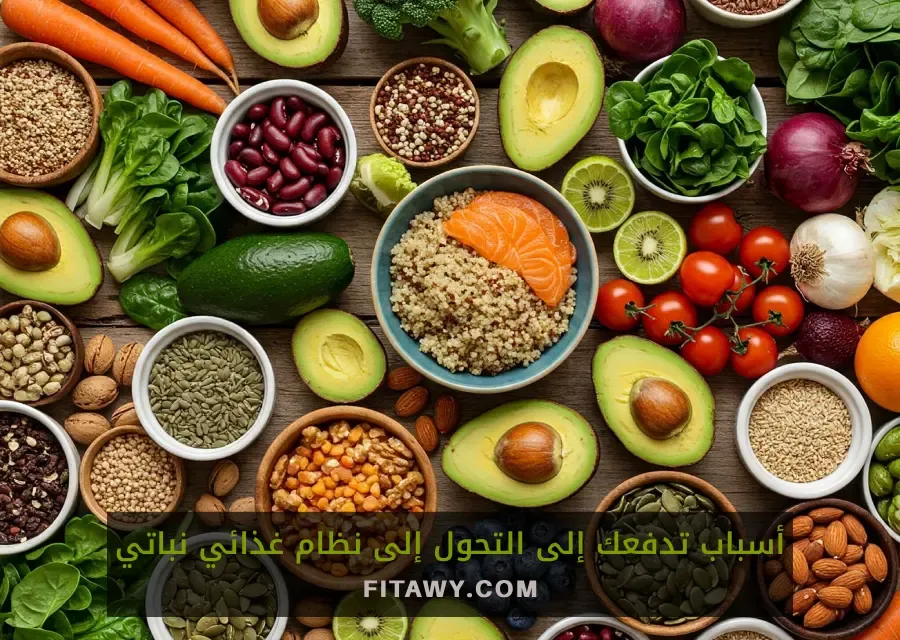 أسباب تدفعك إلى التحول إلى نظام غذائي نباتي
